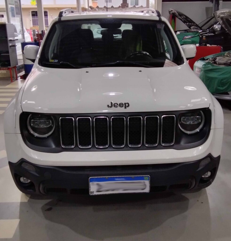 Renegade LNGTD - Troca Óleo Câmbio Automático 80milkm e Estética